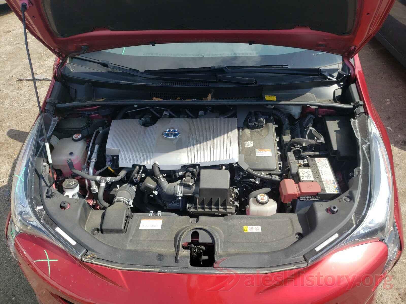 JTDKBRFU5J3586048 2018 TOYOTA PRIUS