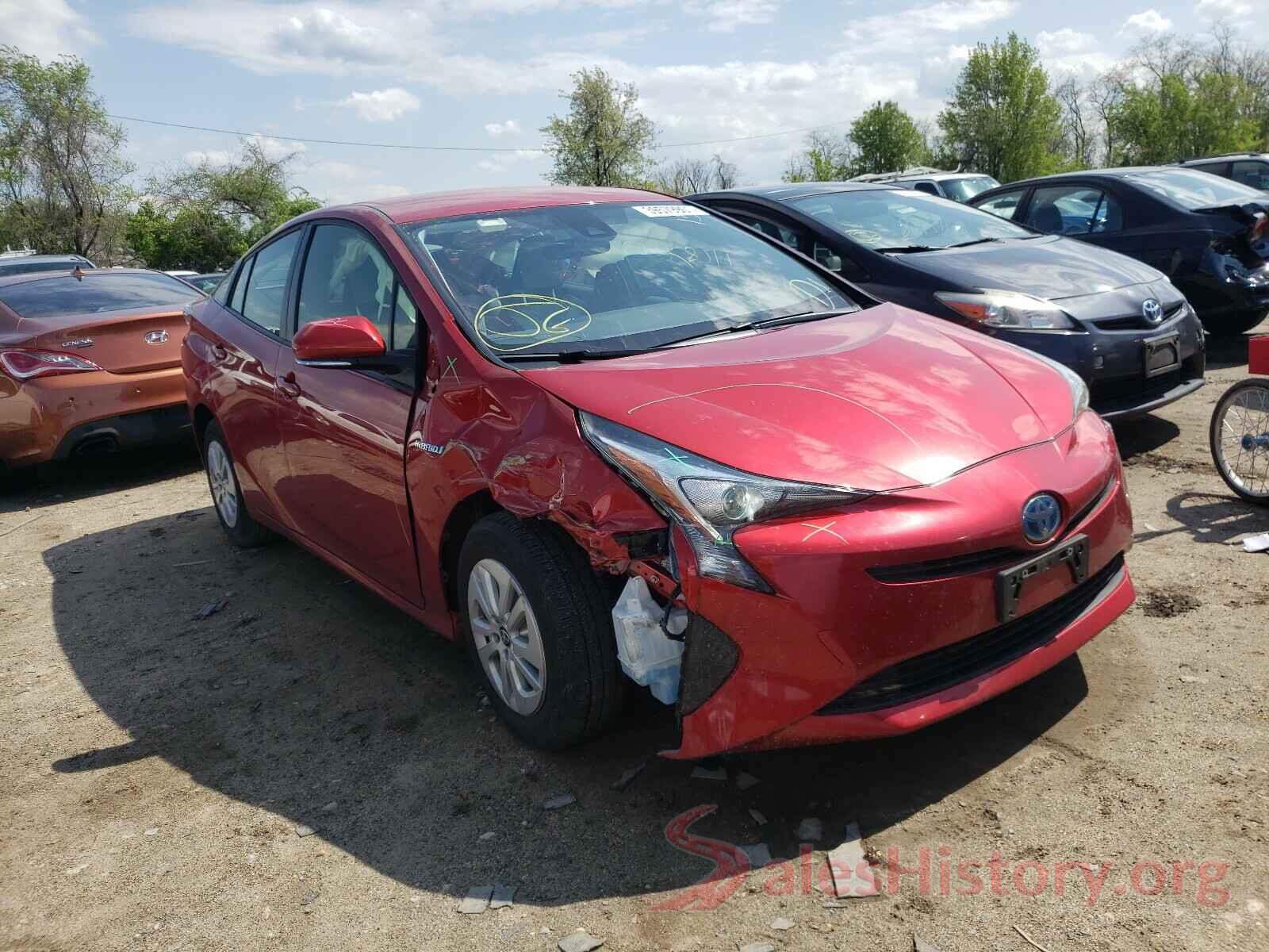 JTDKBRFU5J3586048 2018 TOYOTA PRIUS