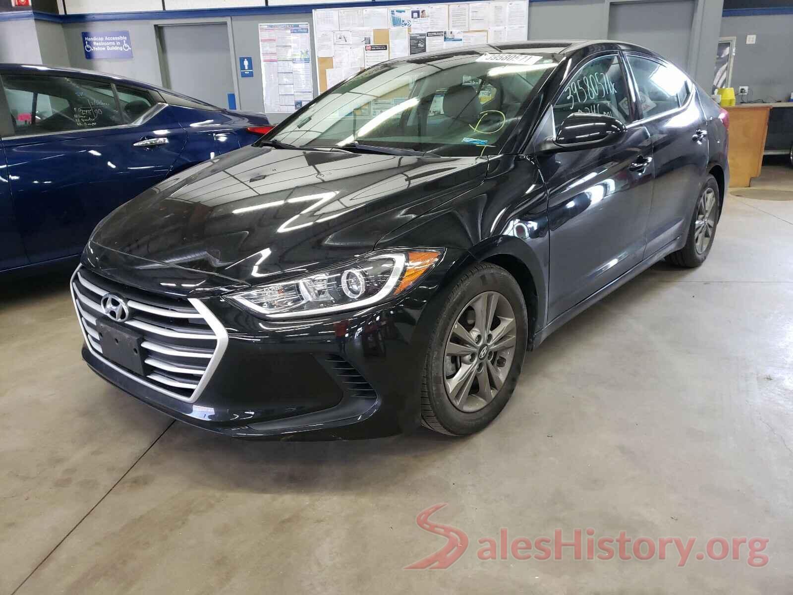 5NPD84LF9JH280183 2018 HYUNDAI ELANTRA