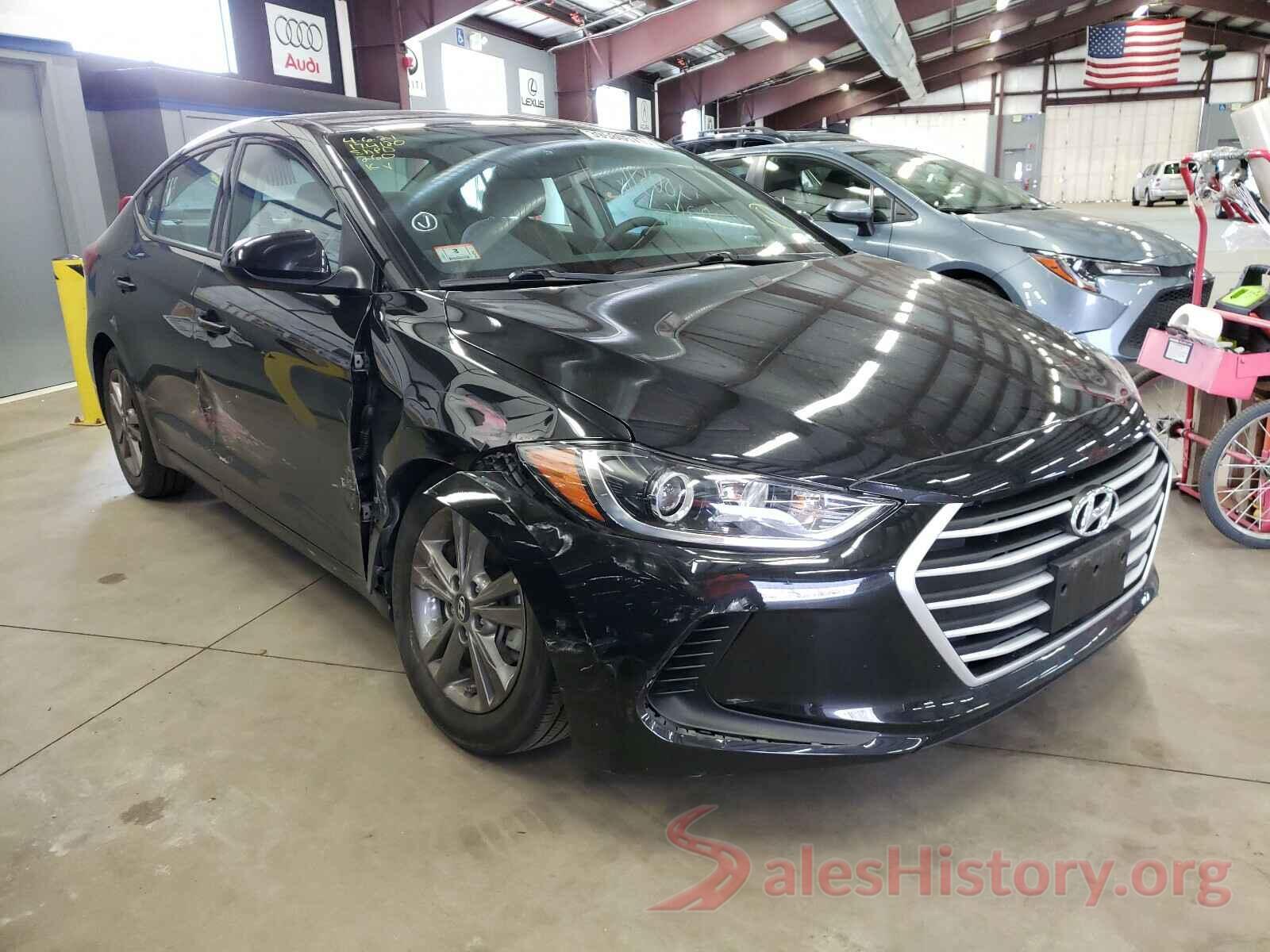 5NPD84LF9JH280183 2018 HYUNDAI ELANTRA