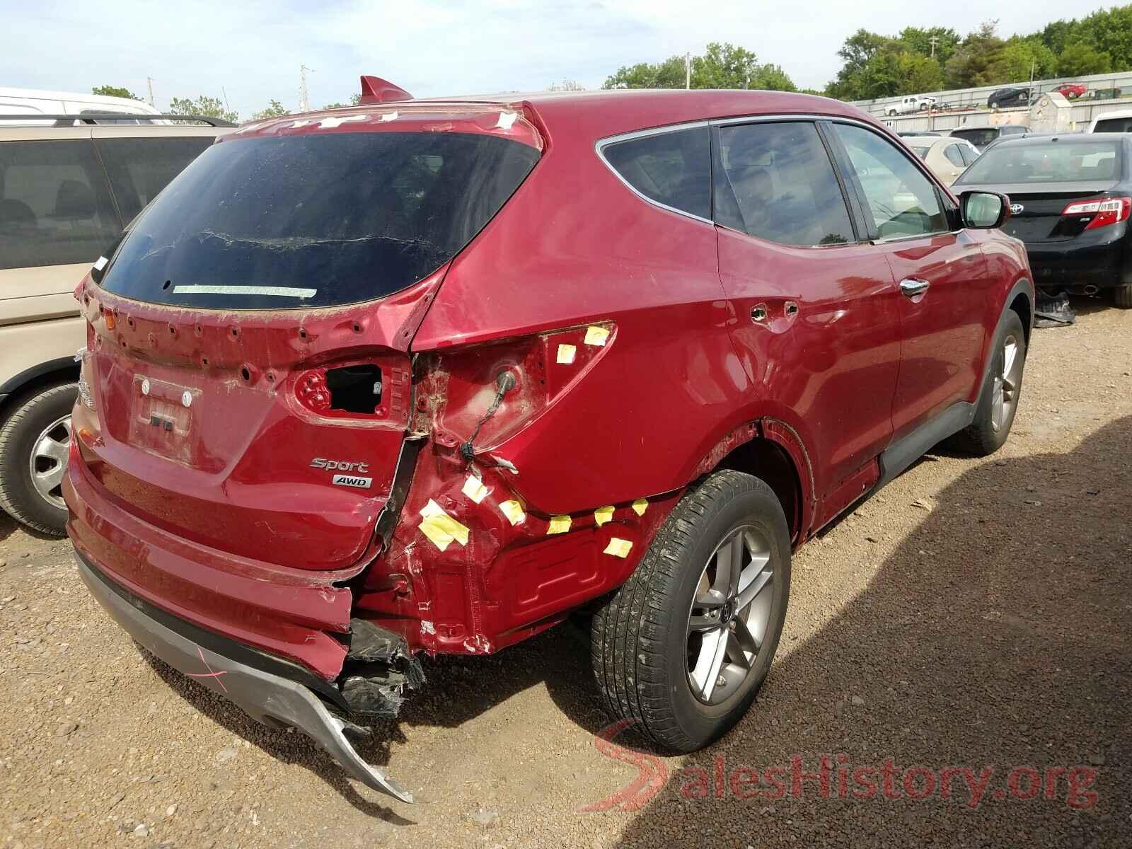 5XYZTDLB8HG491698 2017 HYUNDAI SANTA FE