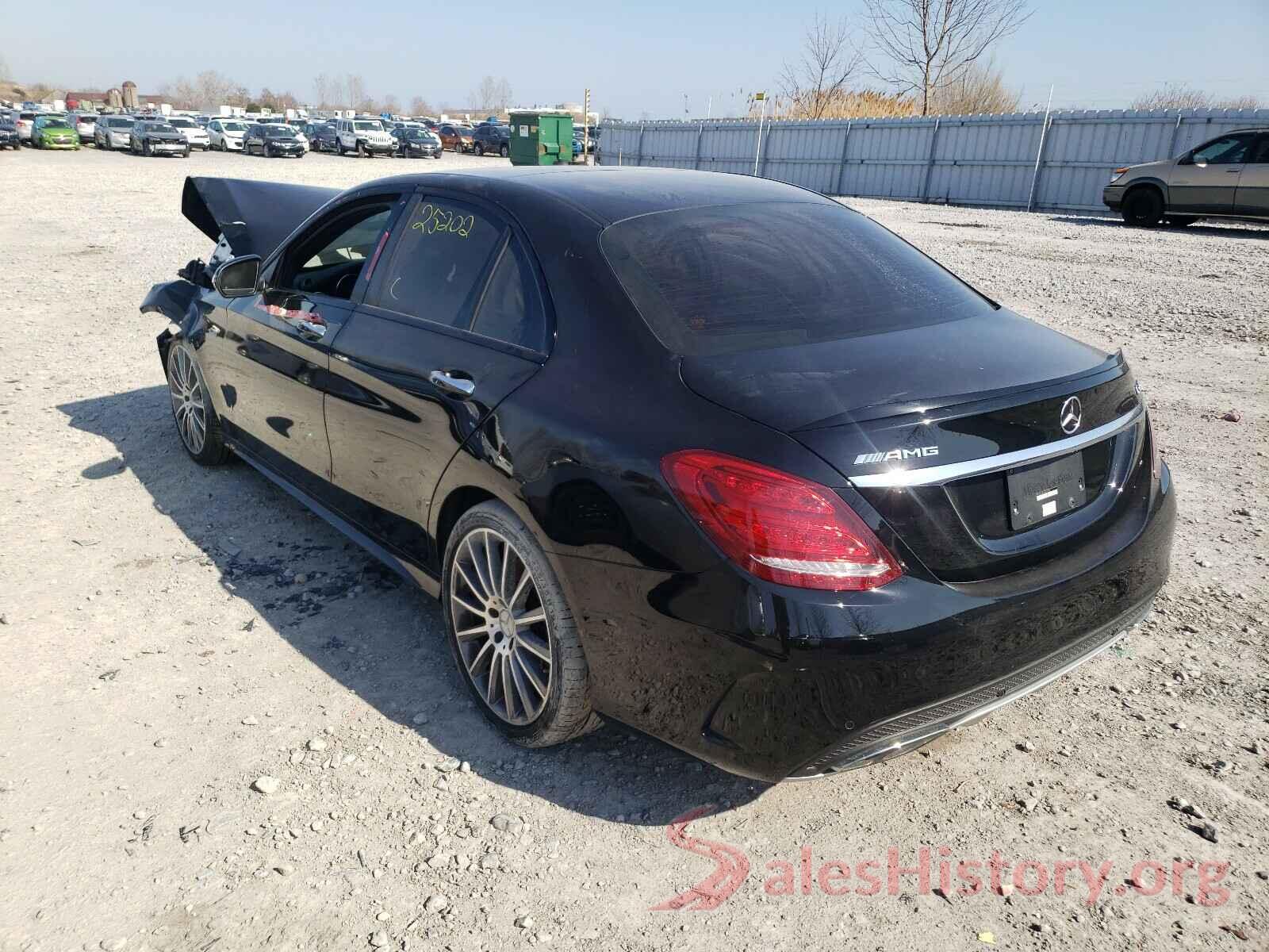 55SWF6EB3HU202252 2017 MERCEDES-BENZ C CLASS