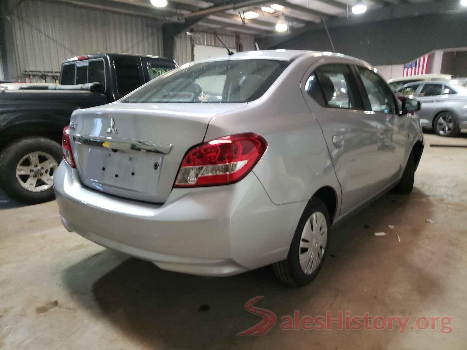 ML32F3FJ7LHF07661 2020 MITSUBISHI MIRAGE