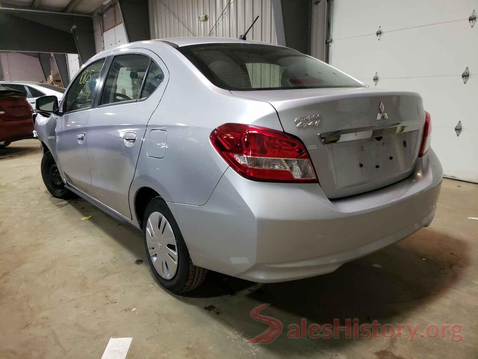 ML32F3FJ7LHF07661 2020 MITSUBISHI MIRAGE