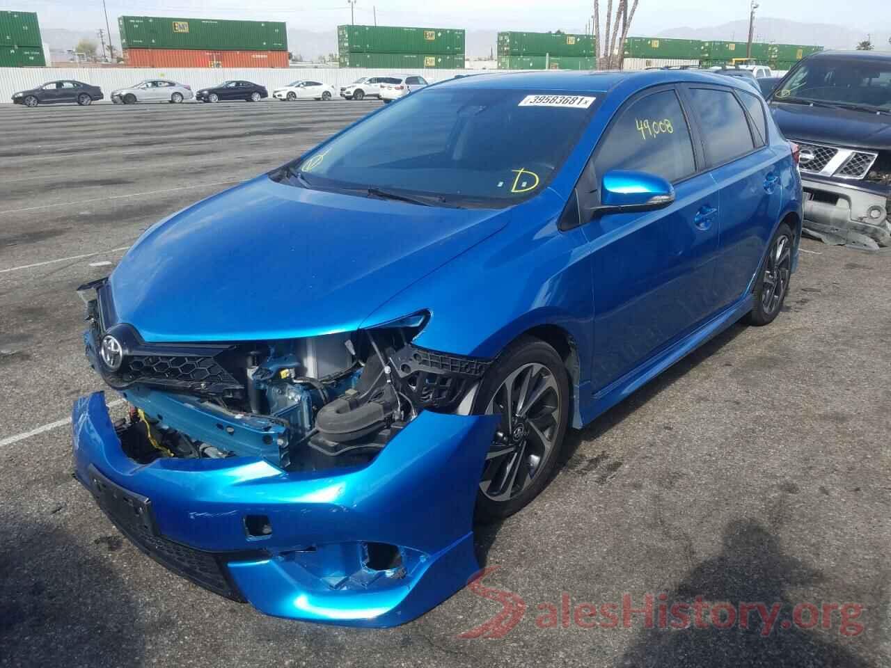 JTNKARJE2HJ530346 2017 TOYOTA COROLLA