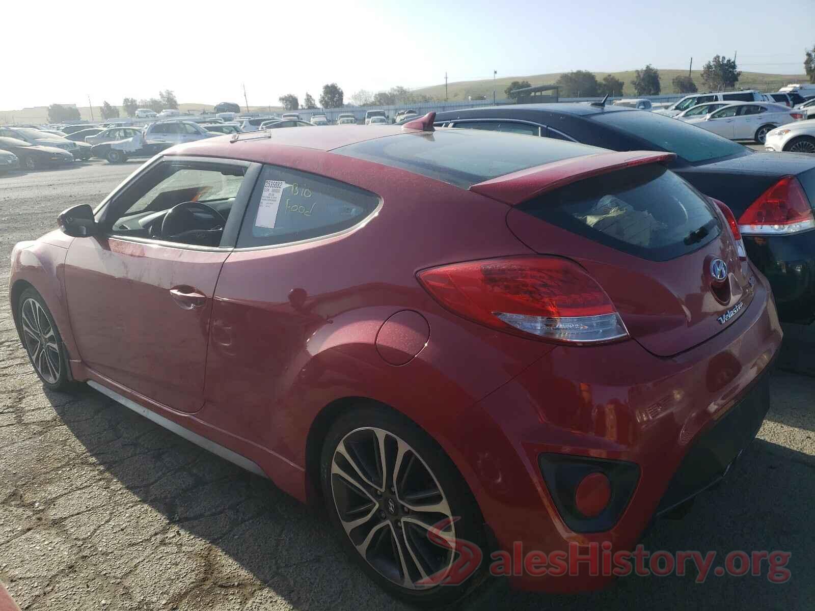 KMHTC6AE3GU302656 2016 HYUNDAI VELOSTER