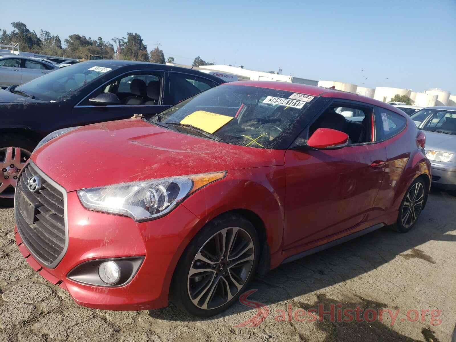 KMHTC6AE3GU302656 2016 HYUNDAI VELOSTER