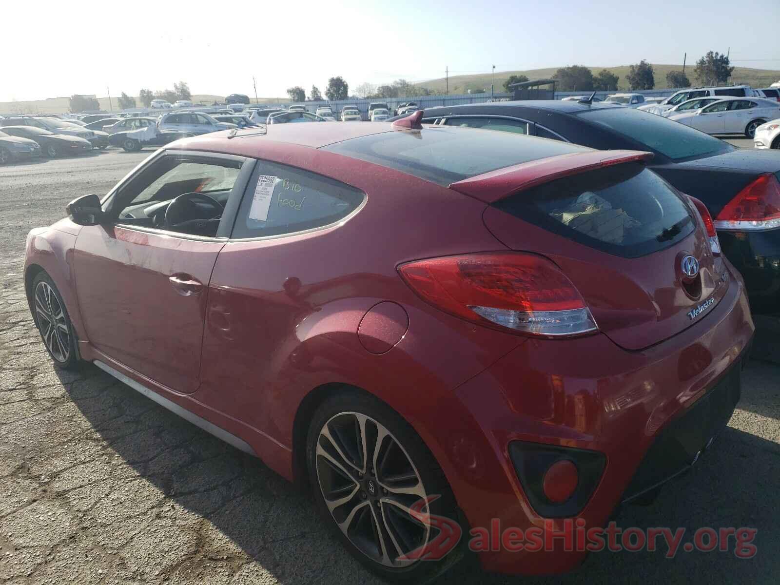 KMHTC6AE3GU302656 2016 HYUNDAI VELOSTER