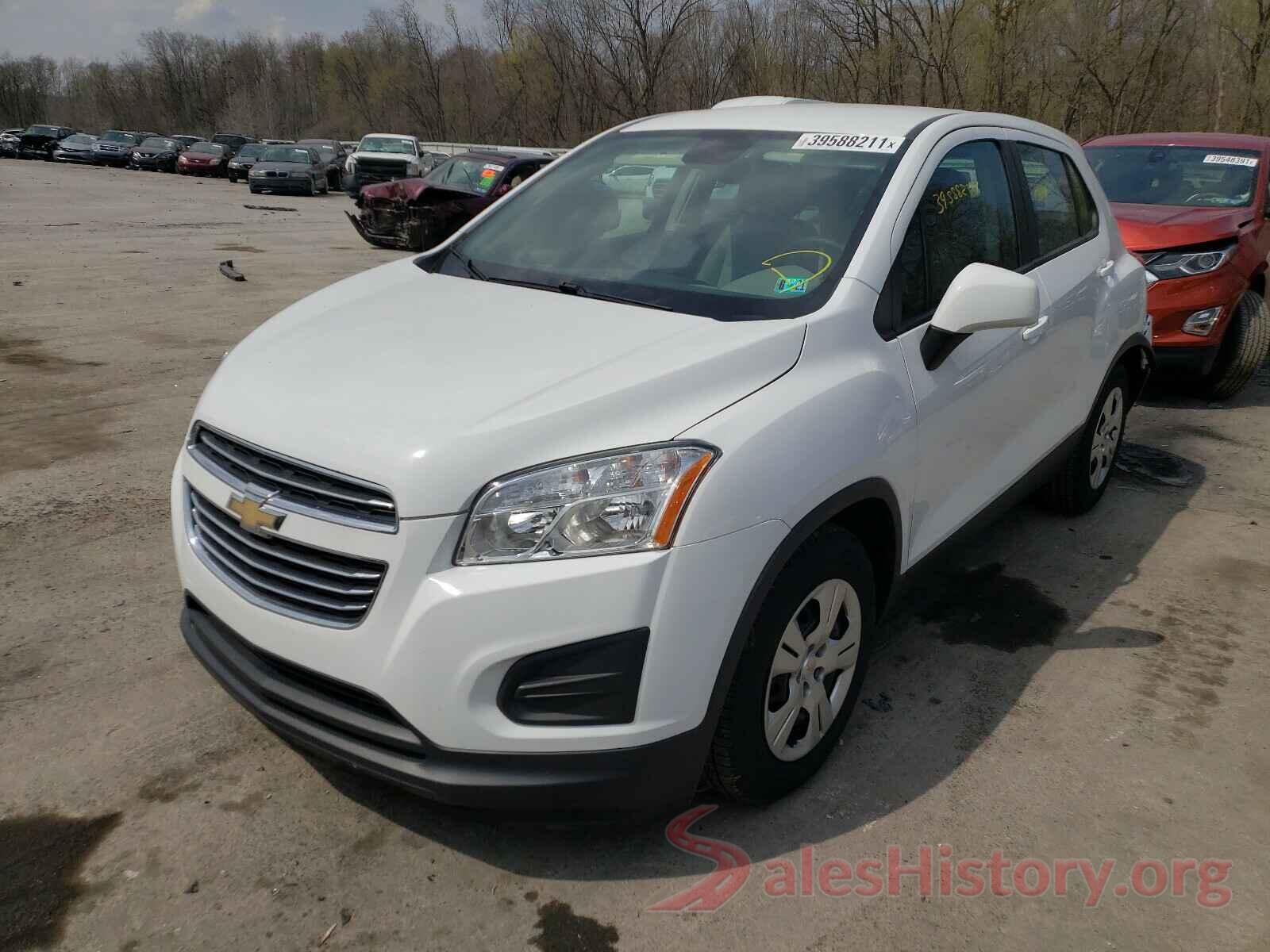 3GNCJKSB3GL257422 2016 CHEVROLET TRAX