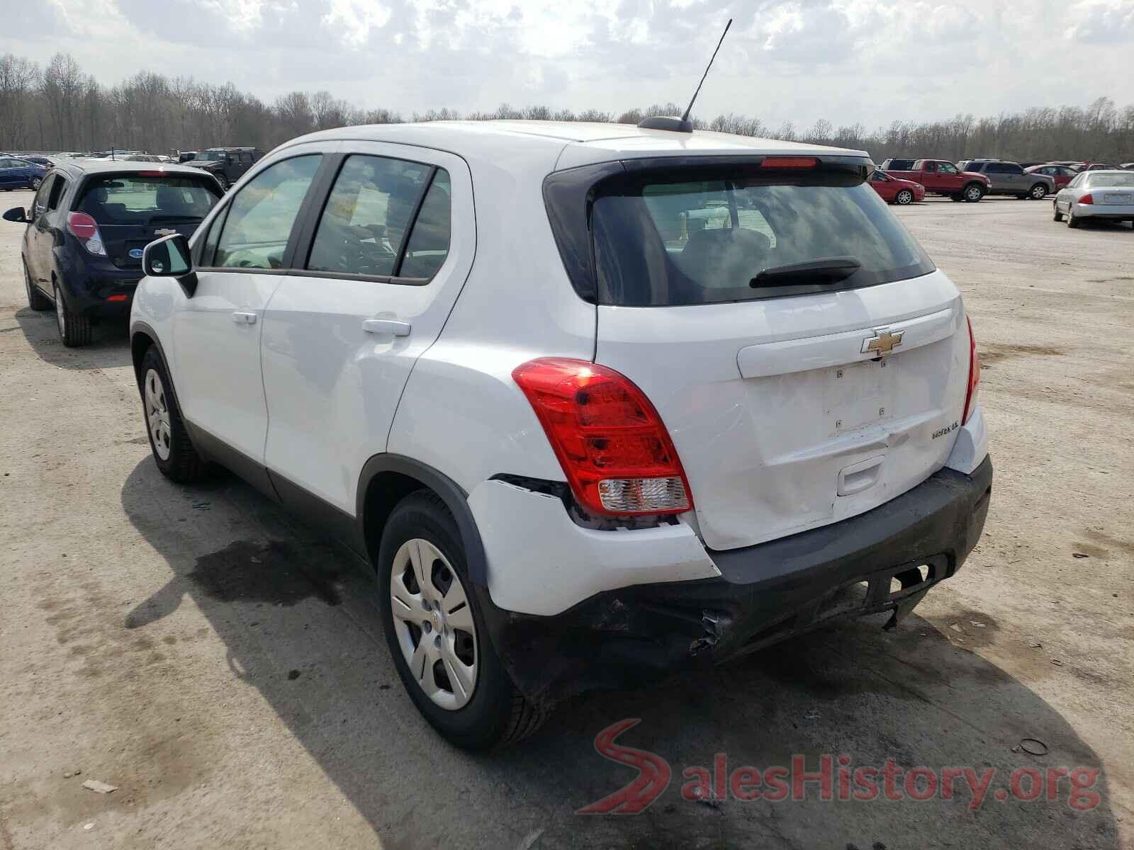 3GNCJKSB3GL257422 2016 CHEVROLET TRAX