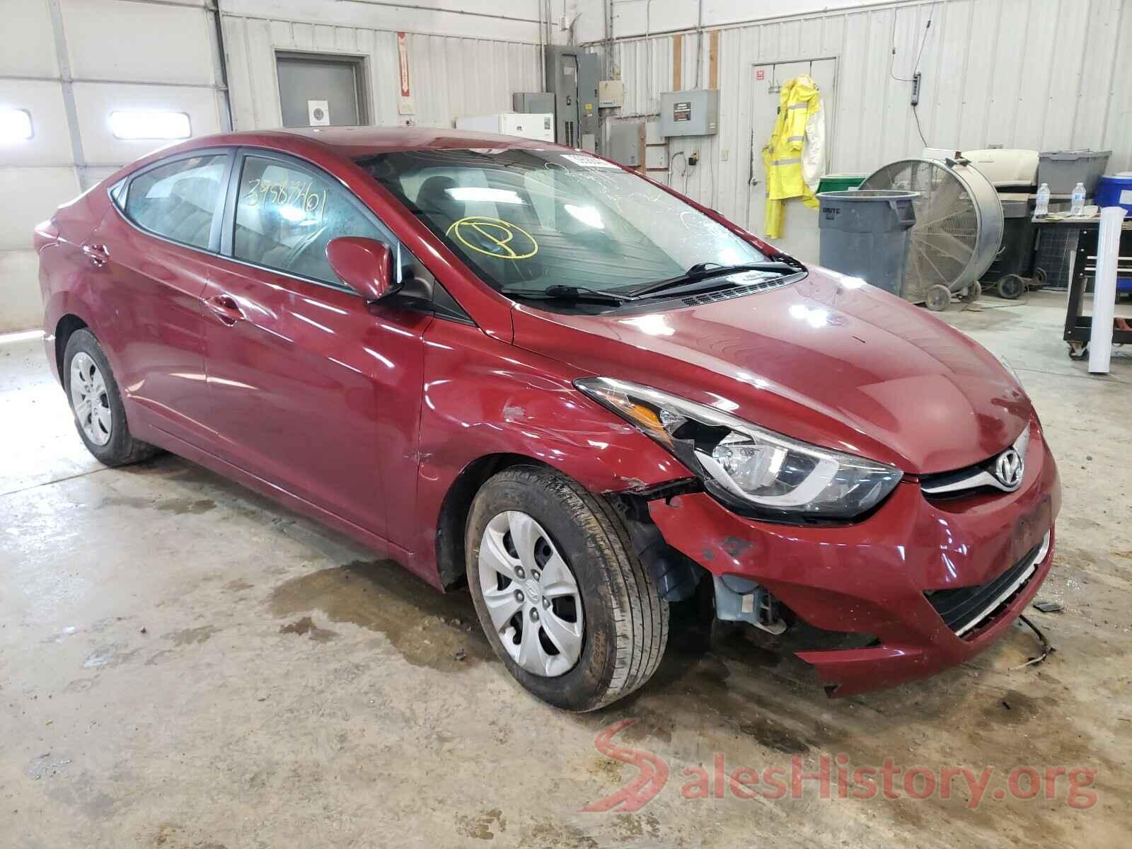 5NPDH4AE2GH779751 2016 HYUNDAI ELANTRA