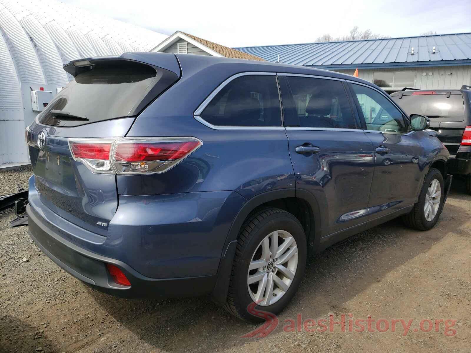 5TDBKRFH5GS247865 2016 TOYOTA HIGHLANDER