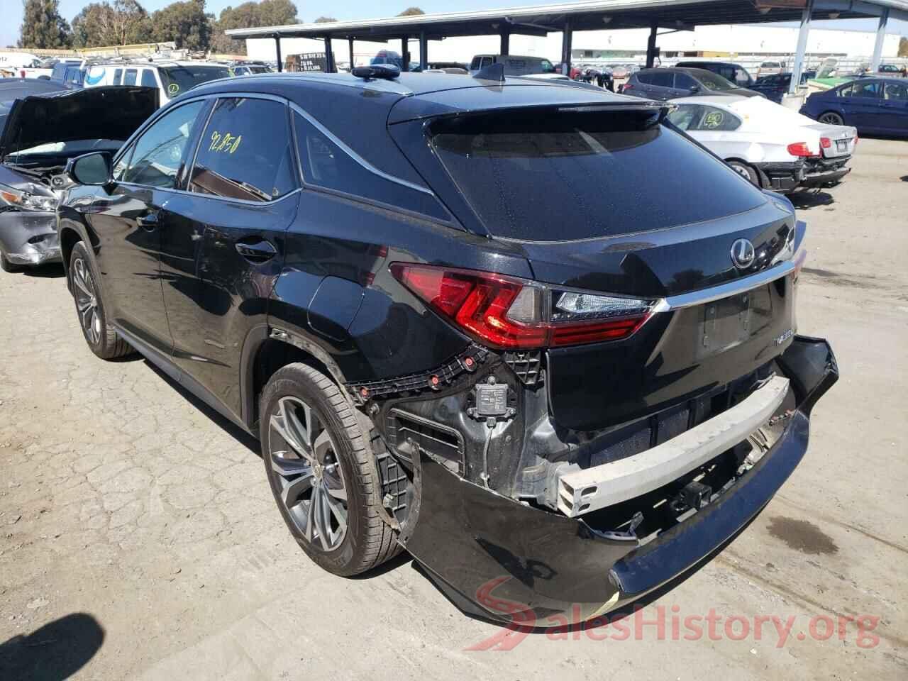 2T2BZMCA0HC058780 2017 LEXUS RX350