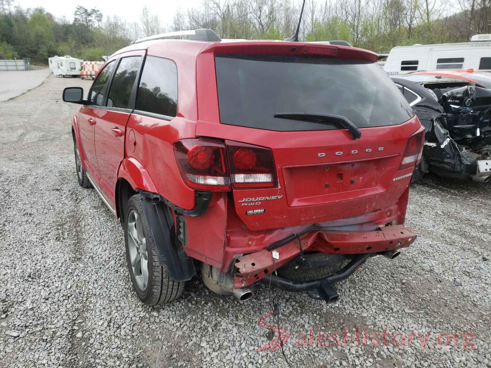 3C4PDDGGXHT584032 2017 DODGE JOURNEY