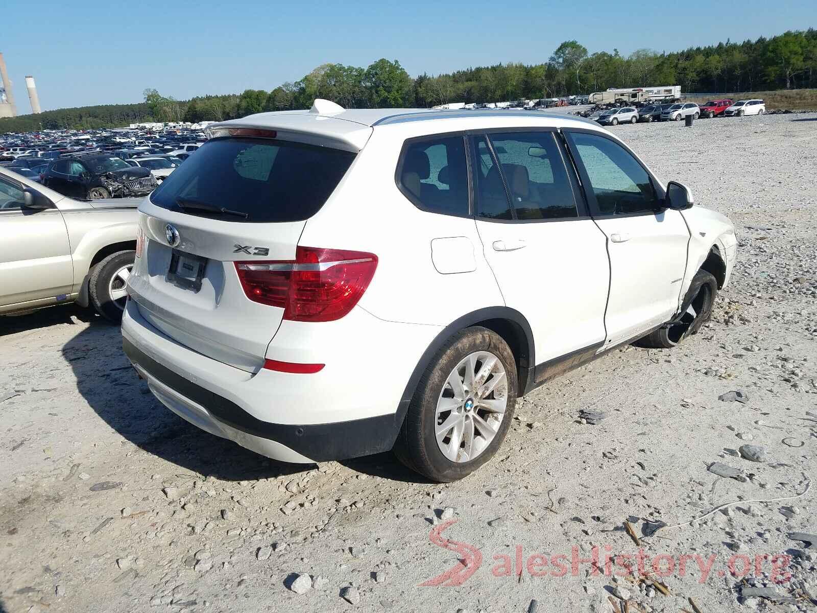 5UXWX9C53H0T12972 2017 BMW X3