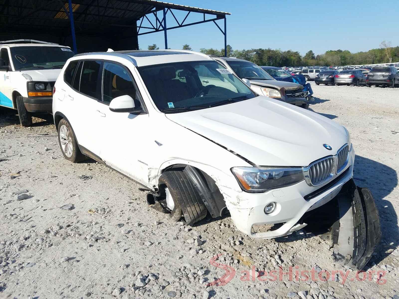 5UXWX9C53H0T12972 2017 BMW X3