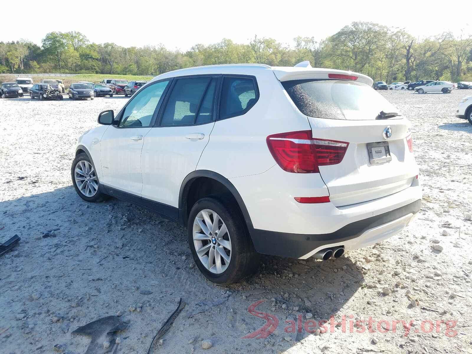 5UXWX9C53H0T12972 2017 BMW X3