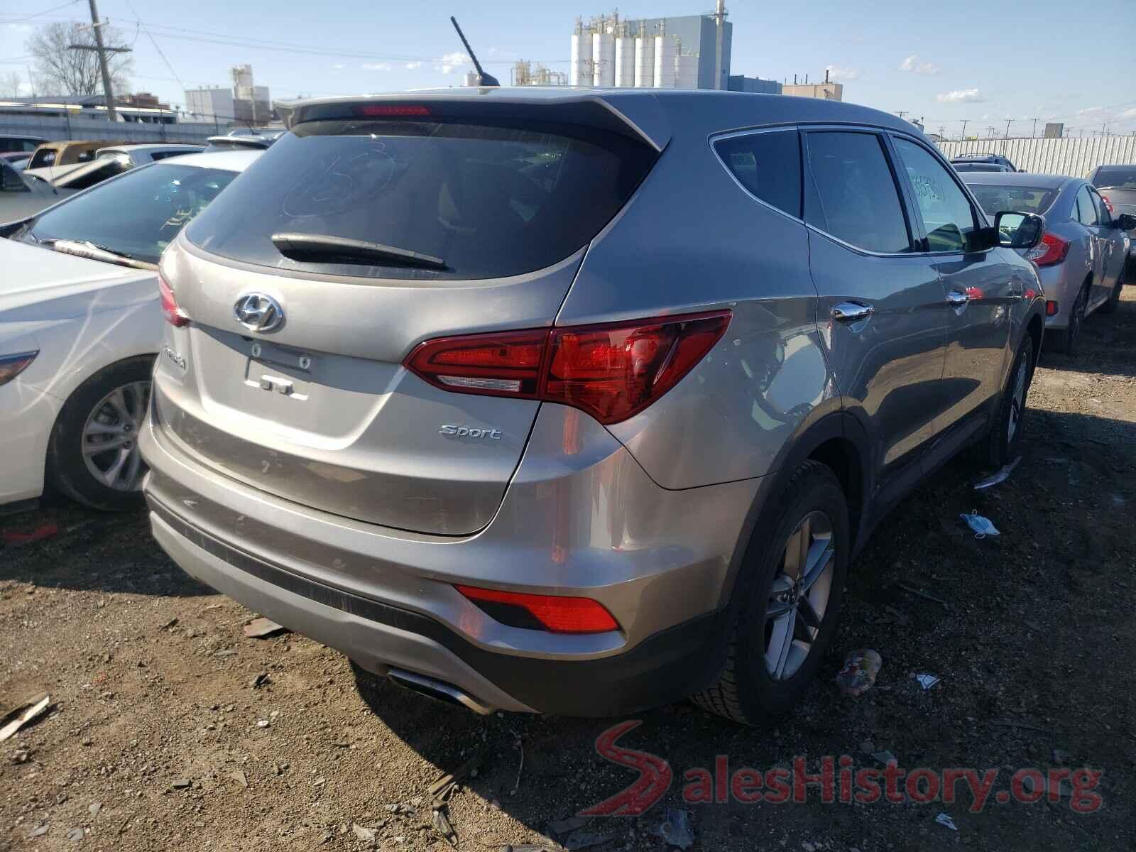 5XYZT3LB4JG555655 2018 HYUNDAI SANTA FE