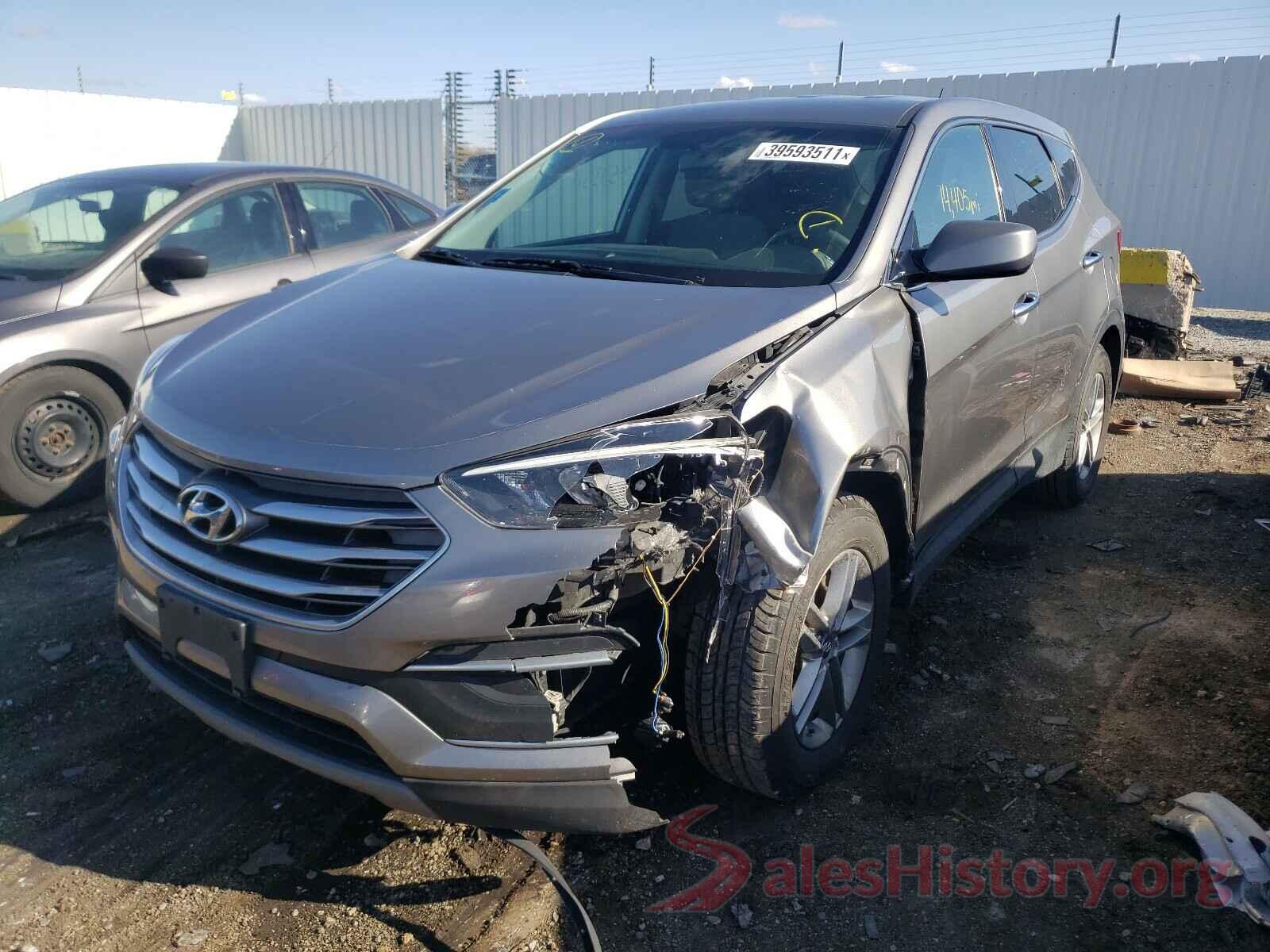 5XYZT3LB4JG555655 2018 HYUNDAI SANTA FE