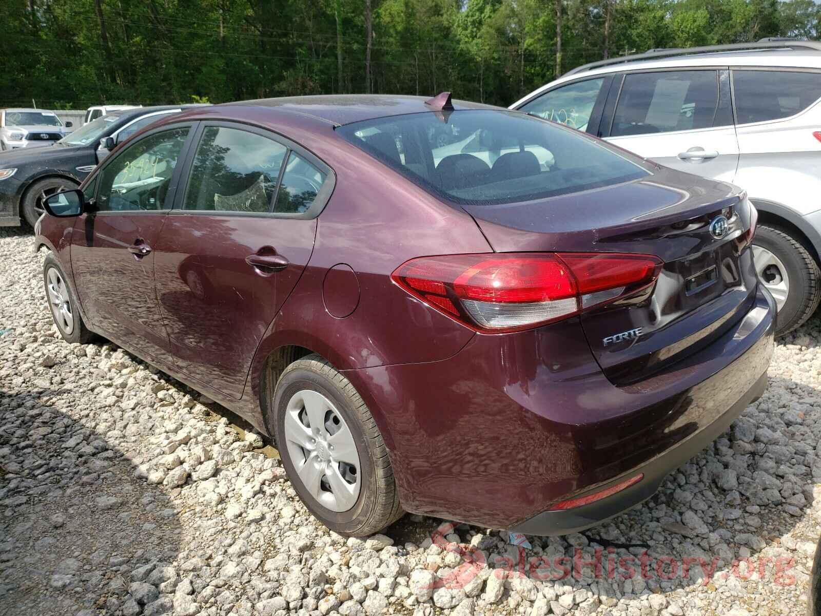 3KPFK4A7XHE121242 2017 KIA FORTE