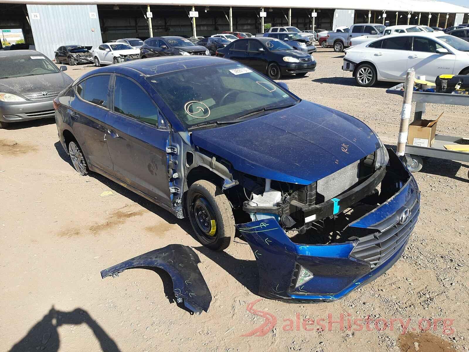 5NPD84LF1LH524122 2020 HYUNDAI ELANTRA