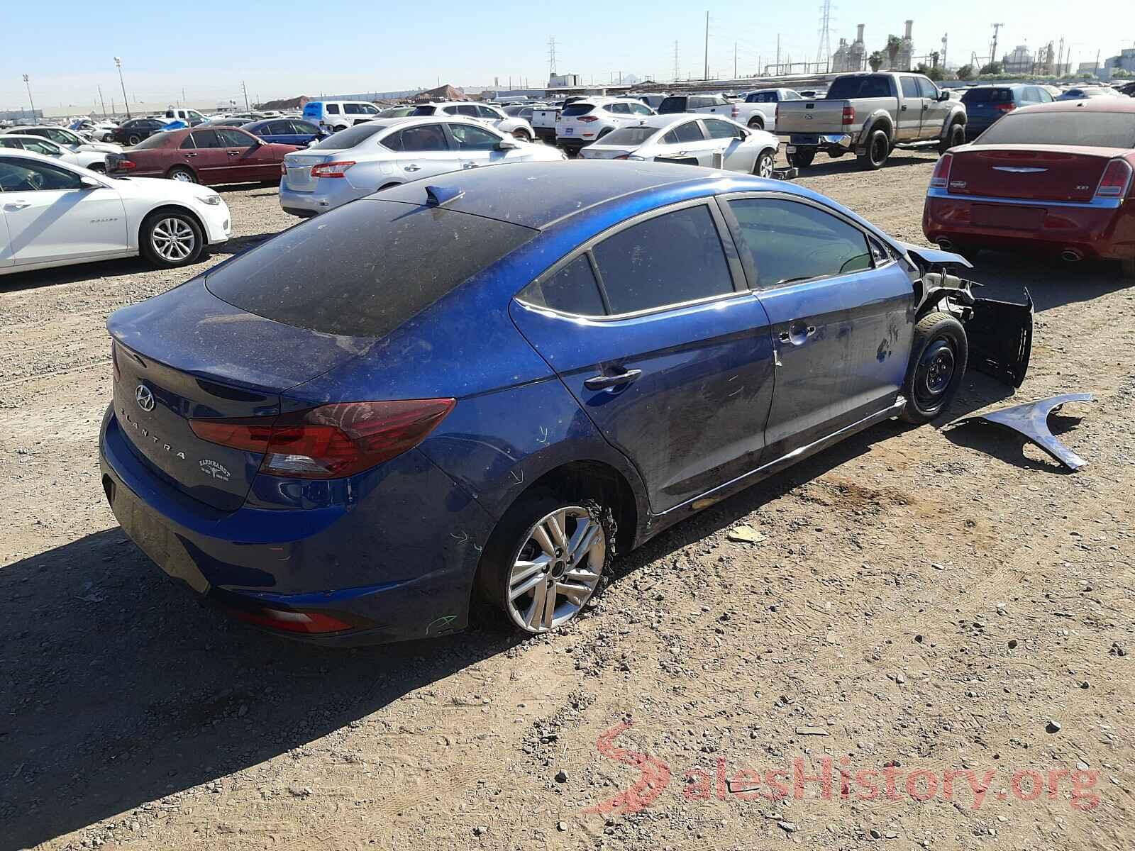 5NPD84LF1LH524122 2020 HYUNDAI ELANTRA