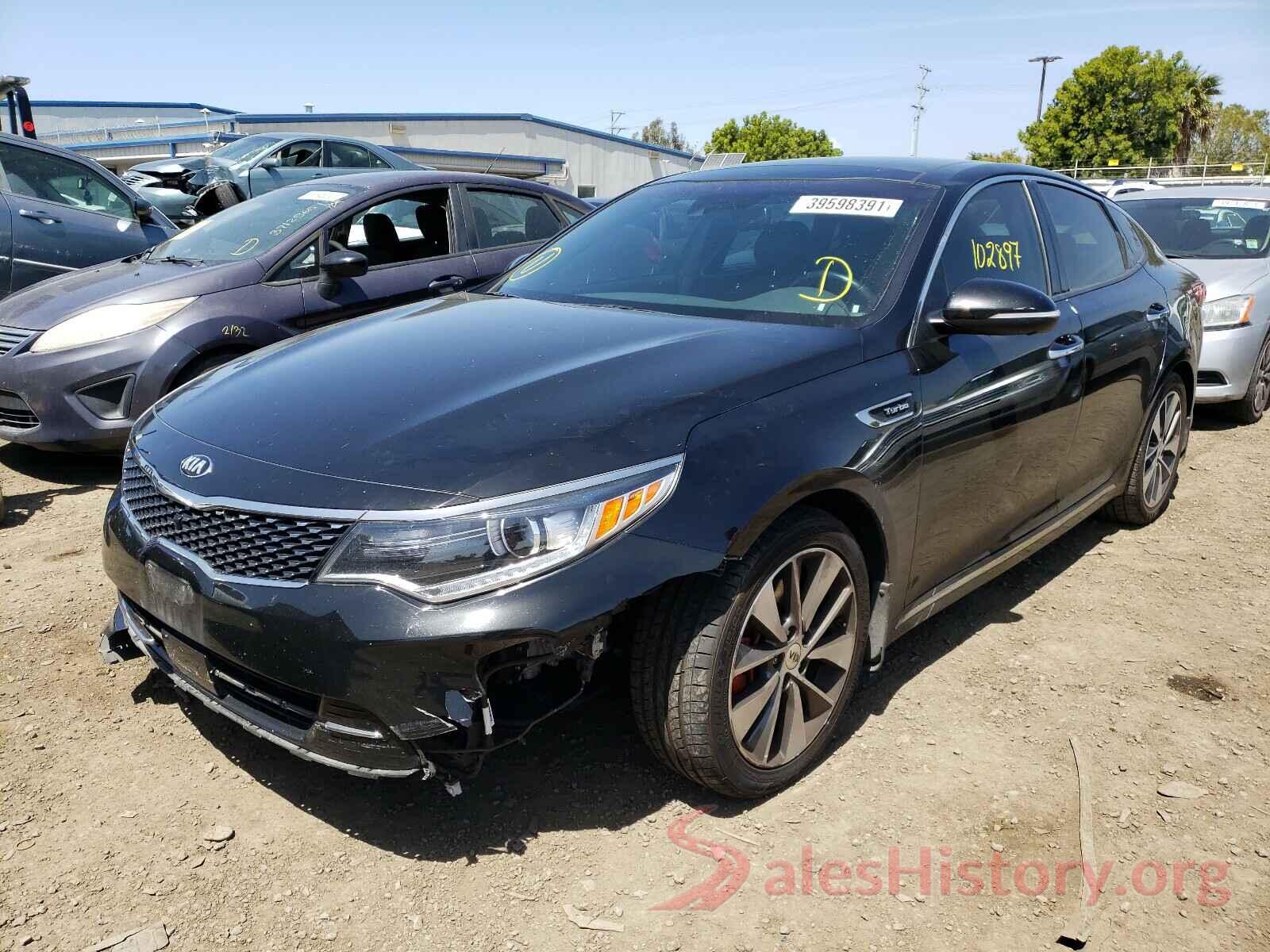 5XXGV4L28GG030988 2016 KIA OPTIMA