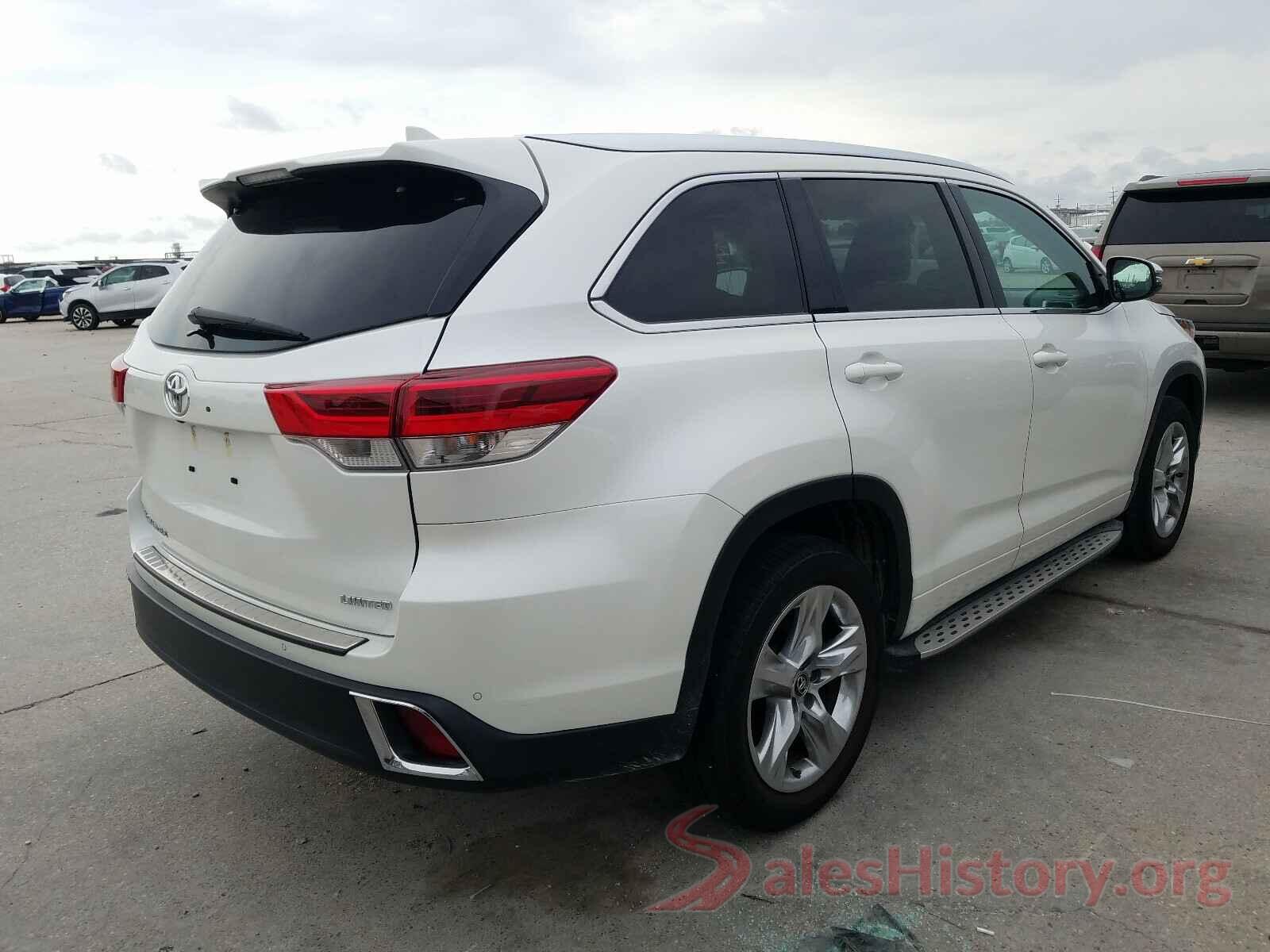 5TDYZRFHXKS300817 2019 TOYOTA HIGHLANDER