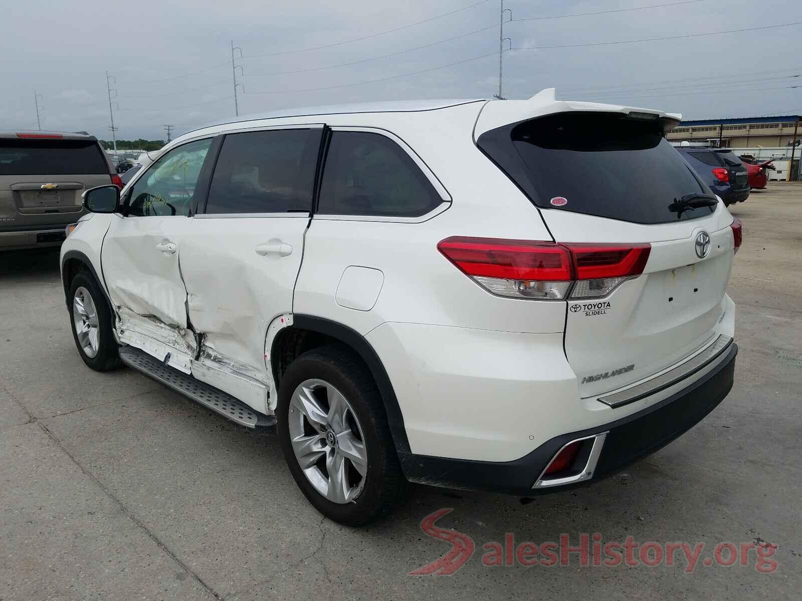 5TDYZRFHXKS300817 2019 TOYOTA HIGHLANDER