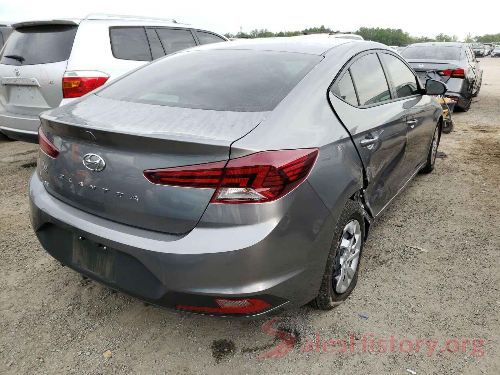 5NPD74LF4KH424484 2019 HYUNDAI ELANTRA