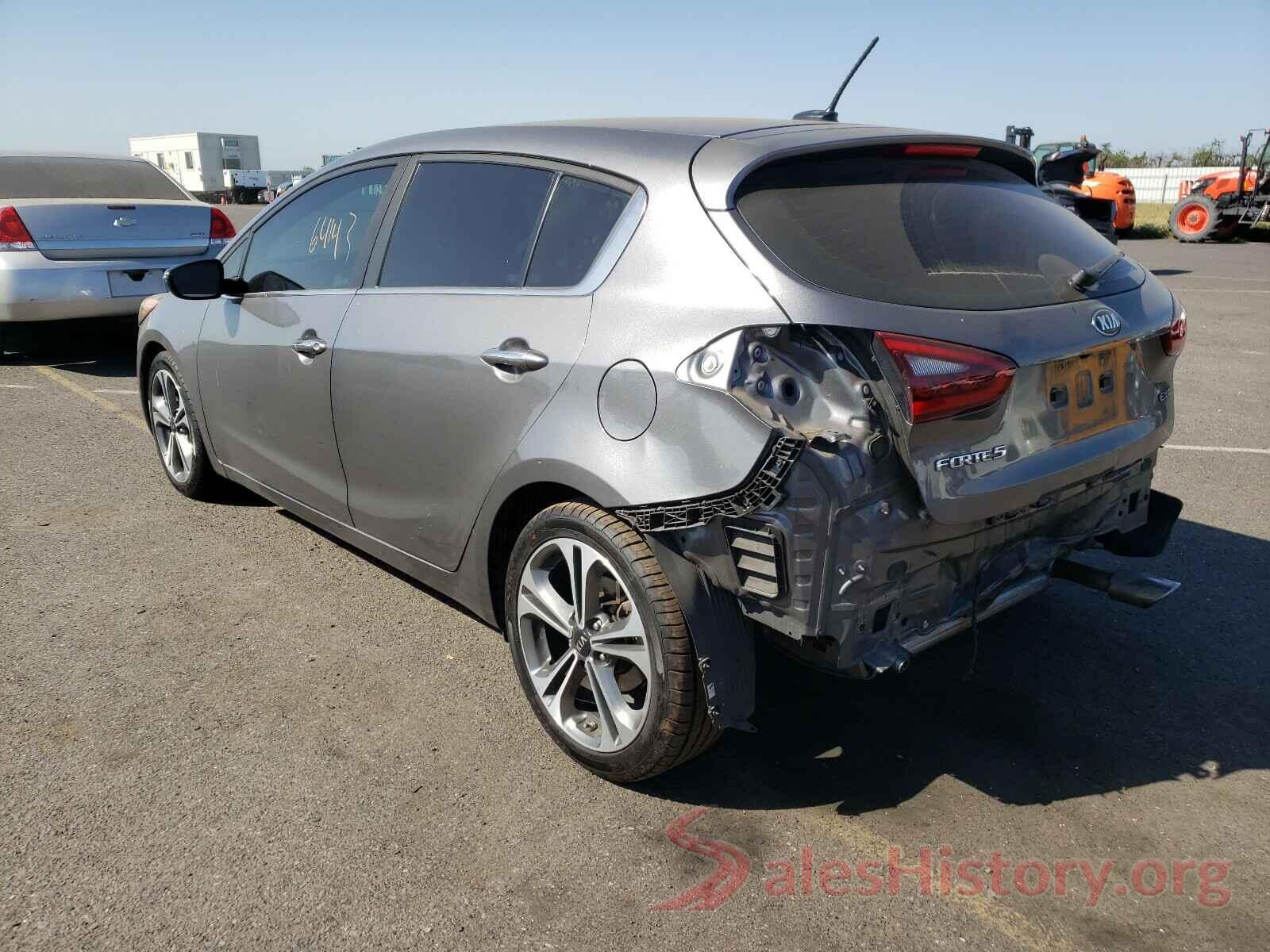 KNAFX5A87G5633550 2016 KIA FORTE