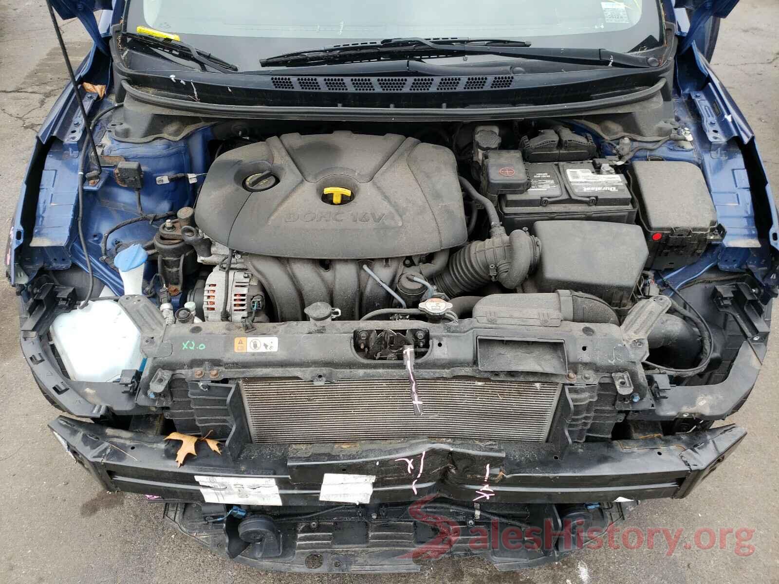 5NPDH4AE6GH665770 2016 HYUNDAI ELANTRA