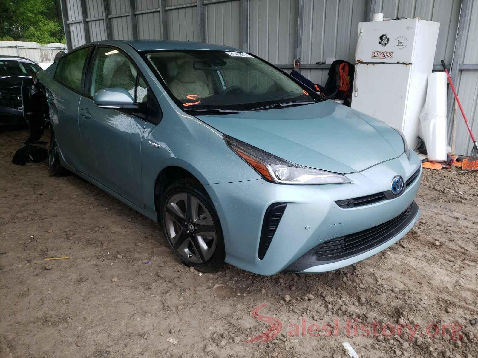 JTDKAMFU2M3128915 2021 TOYOTA PRIUS