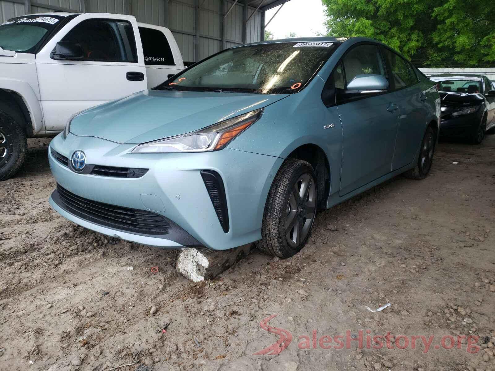 JTDKAMFU2M3128915 2021 TOYOTA PRIUS