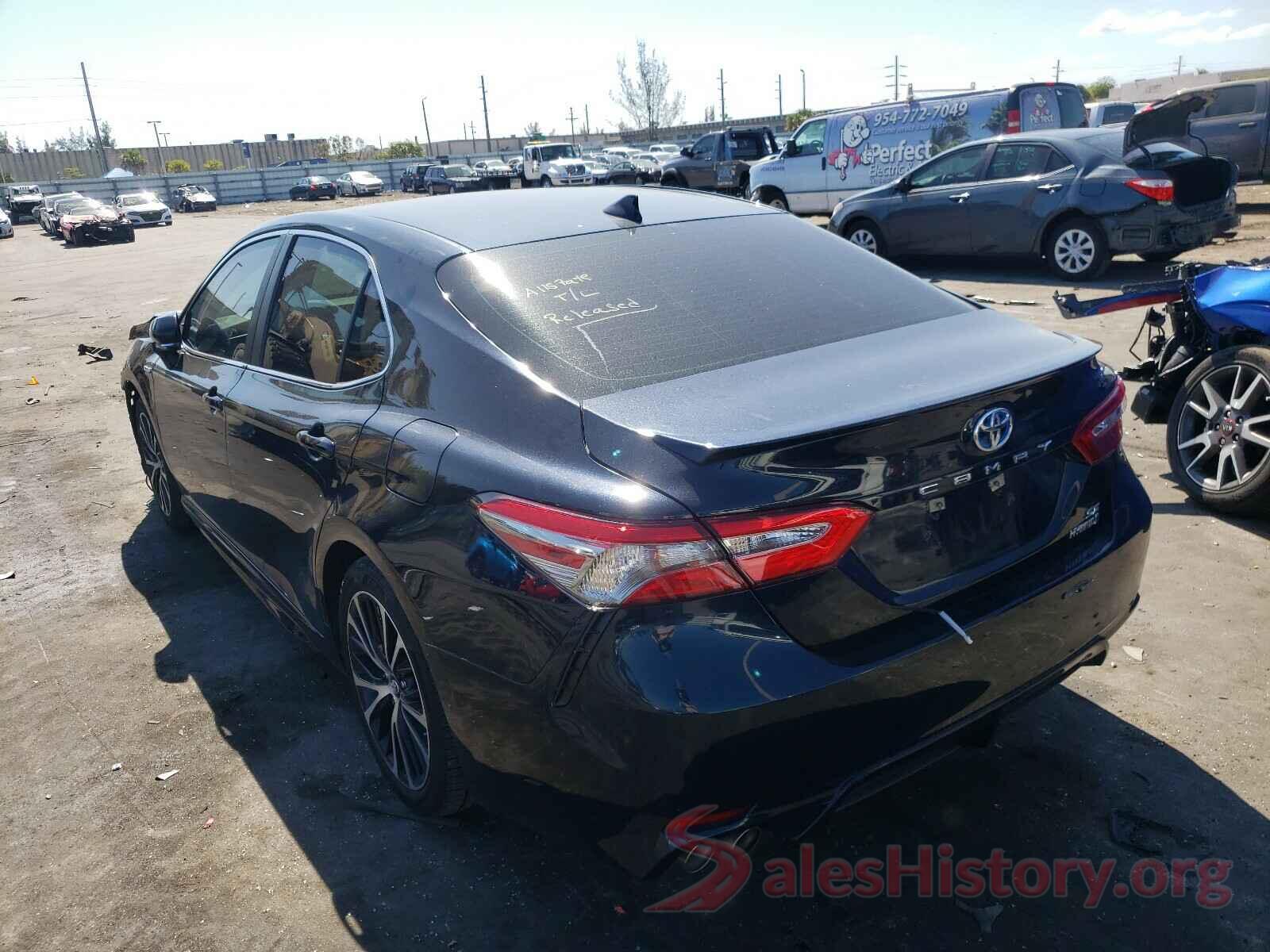 4T1B21HK9KU516637 2019 TOYOTA CAMRY