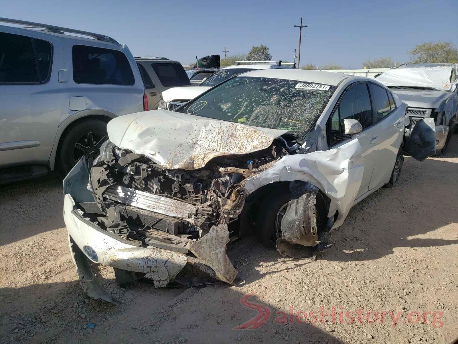 JTDKARFU2J3064836 2018 TOYOTA PRIUS