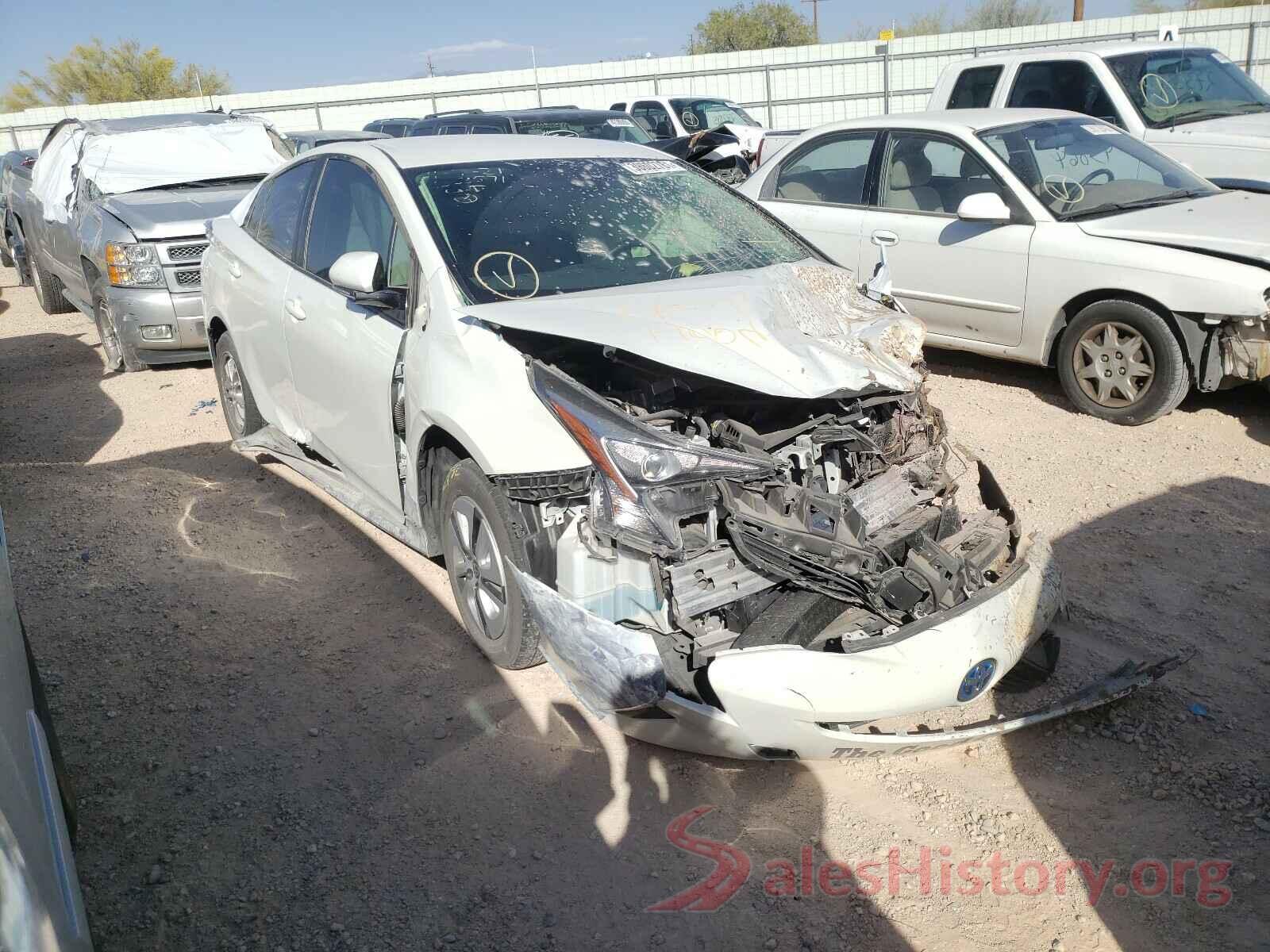 JTDKARFU2J3064836 2018 TOYOTA PRIUS