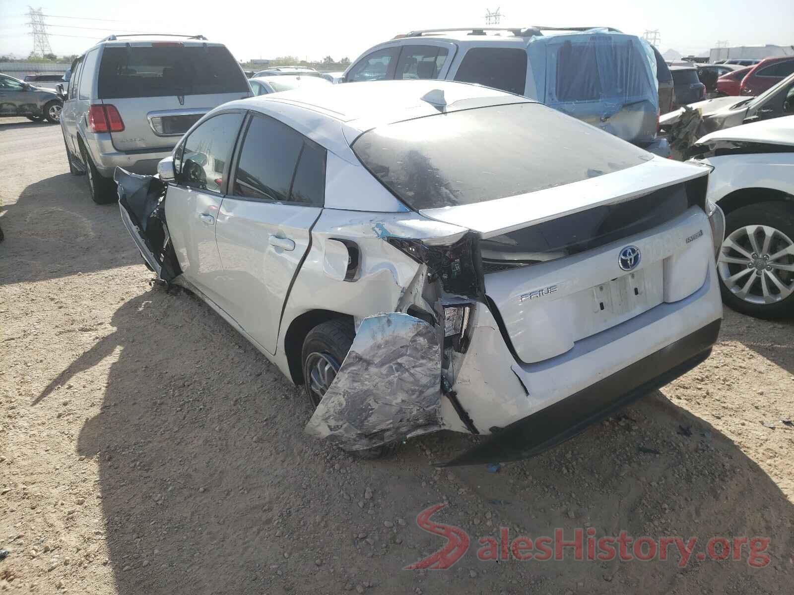 JTDKARFU2J3064836 2018 TOYOTA PRIUS