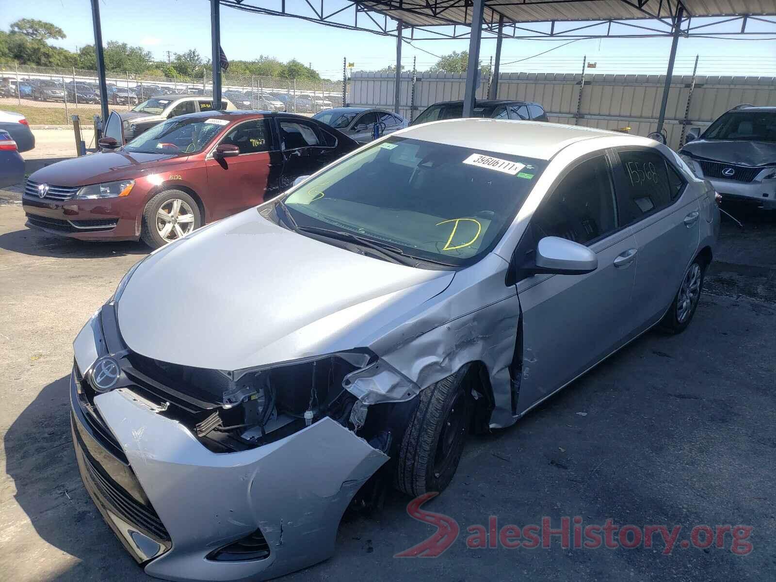 2T1BURHE3KC161503 2019 TOYOTA COROLLA