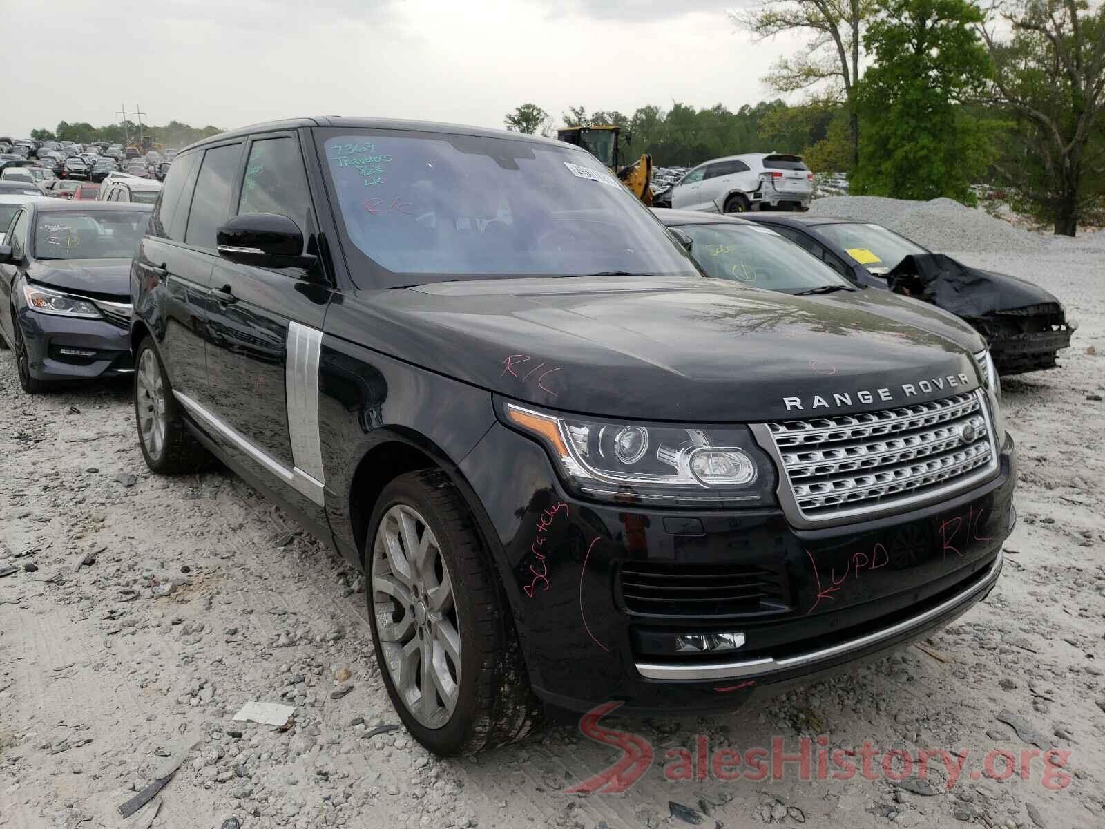 SALGS2VF0GA282722 2016 LAND ROVER RANGEROVER