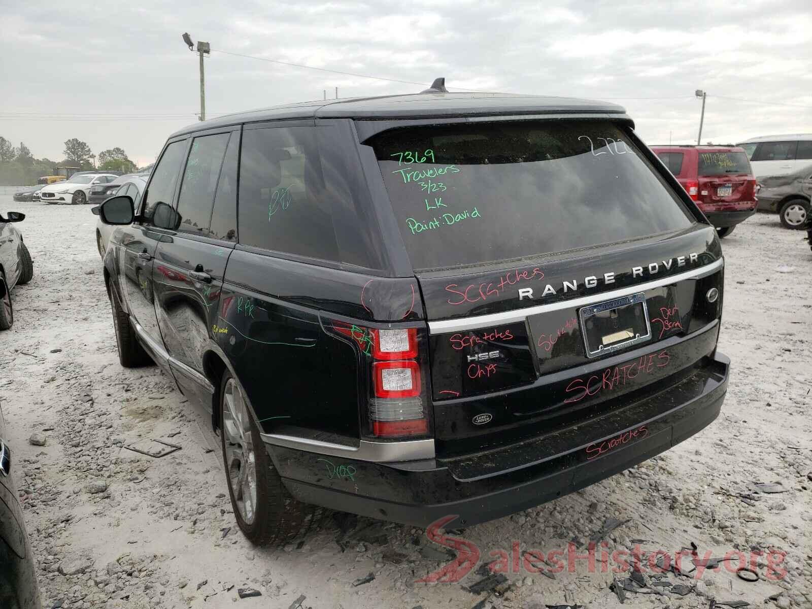 SALGS2VF0GA282722 2016 LAND ROVER RANGEROVER