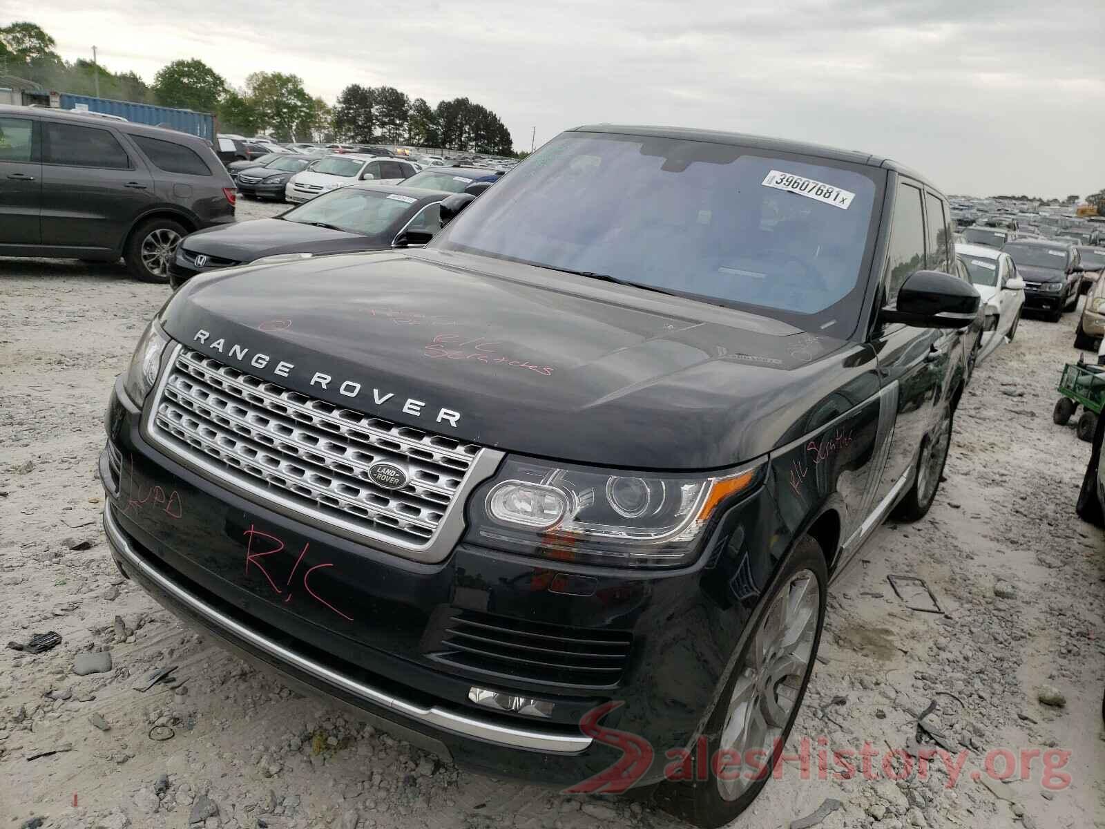 SALGS2VF0GA282722 2016 LAND ROVER RANGEROVER