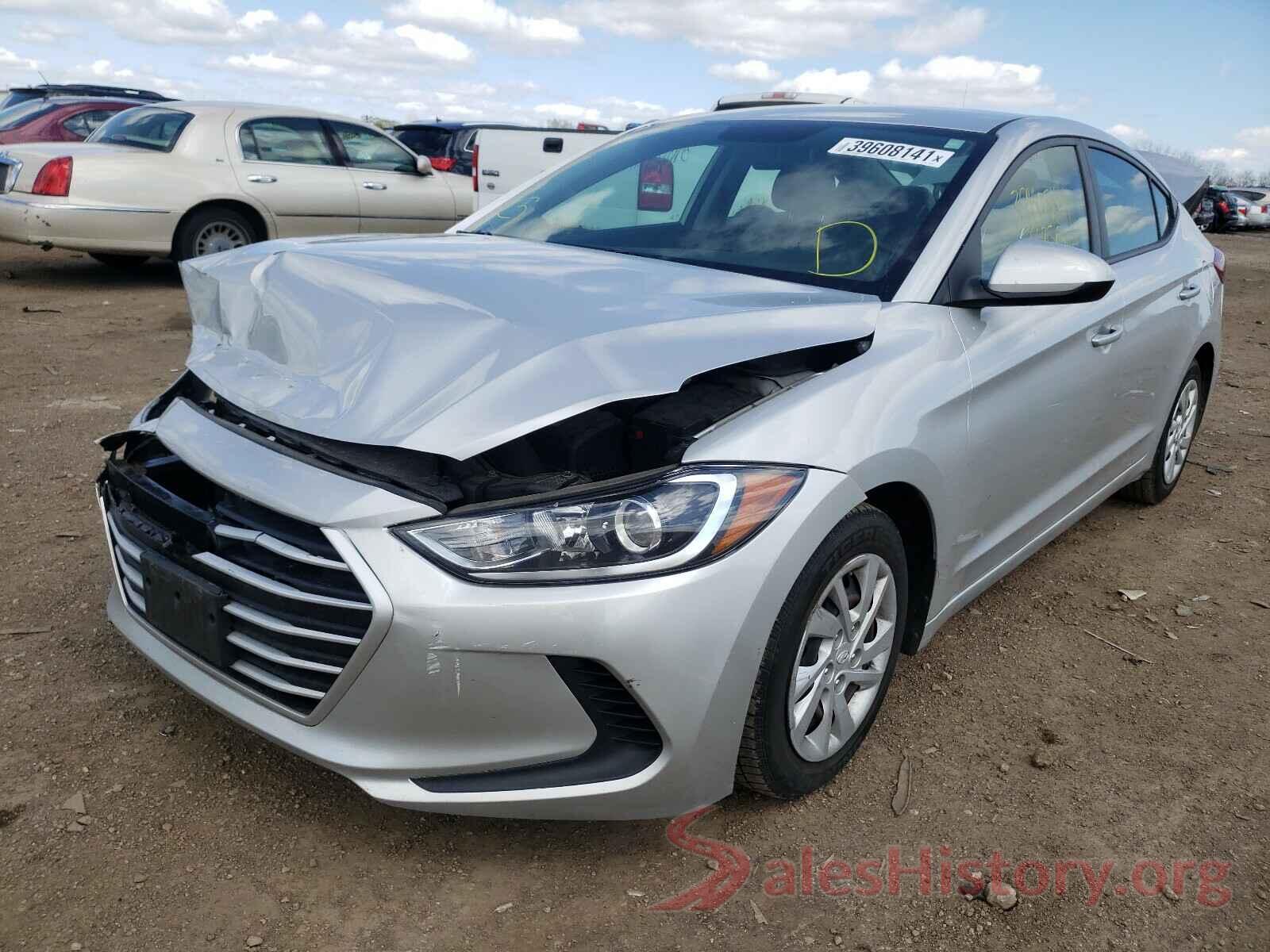 5NPD74LFXHH188240 2017 HYUNDAI ELANTRA