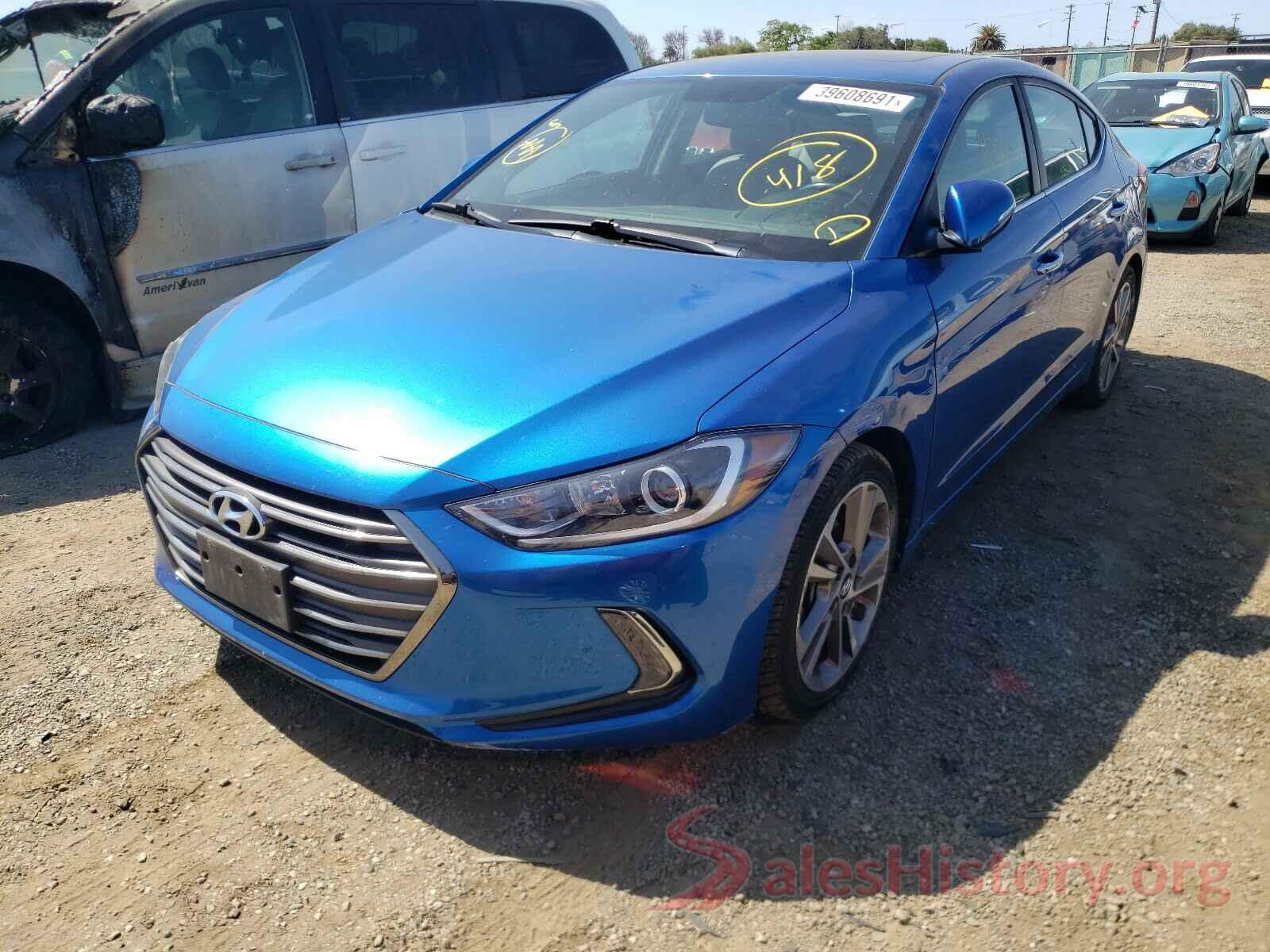 5NPD84LFXHH041154 2017 HYUNDAI ELANTRA