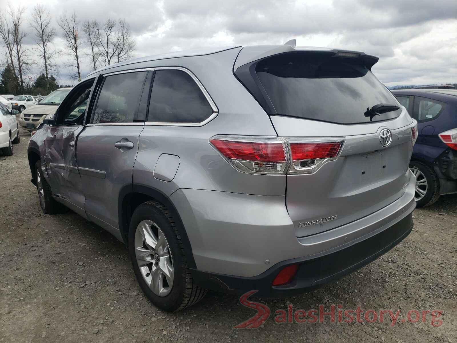 5TDYKRFH2GS172259 2016 TOYOTA HIGHLANDER