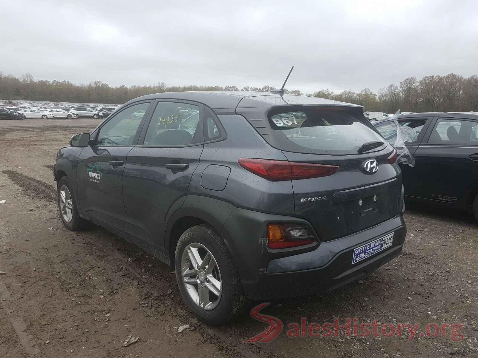 KM8K12AA3KU312040 2019 HYUNDAI KONA