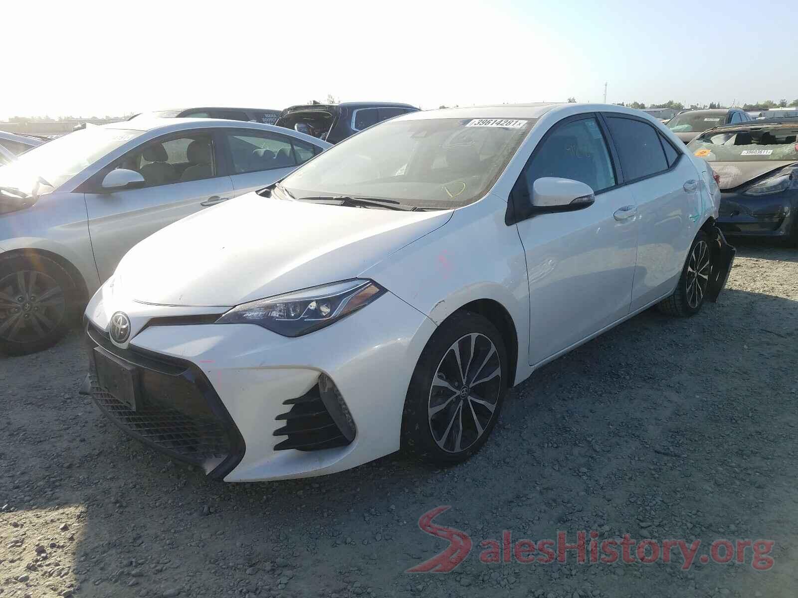 5YFBURHE3HP657202 2017 TOYOTA COROLLA