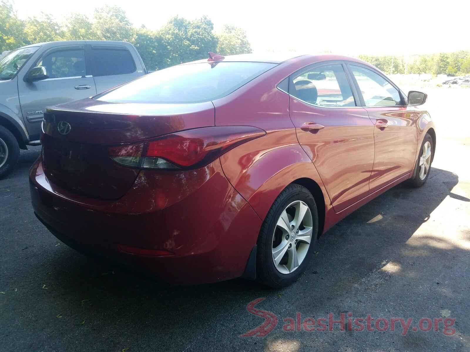 5NPDH4AE3GH723124 2016 HYUNDAI ELANTRA