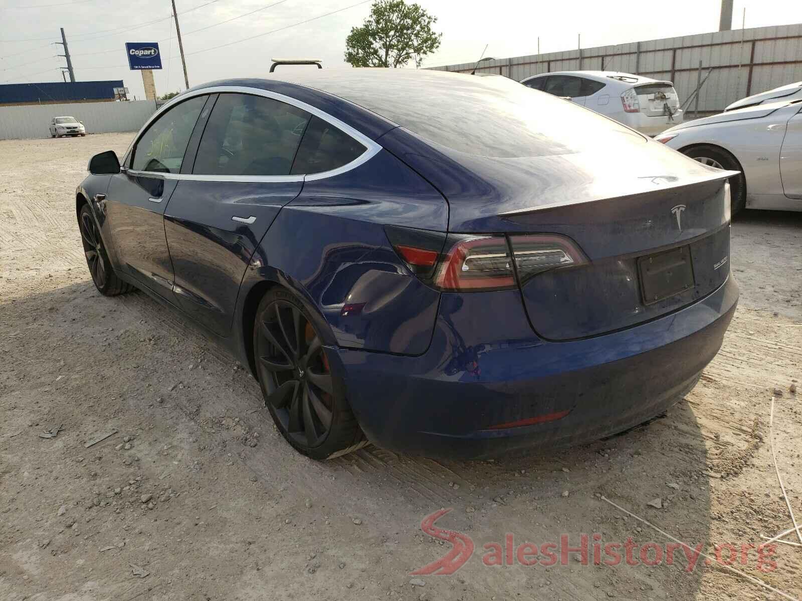 5YJ3E1EC7LF796470 2020 TESLA MODEL 3