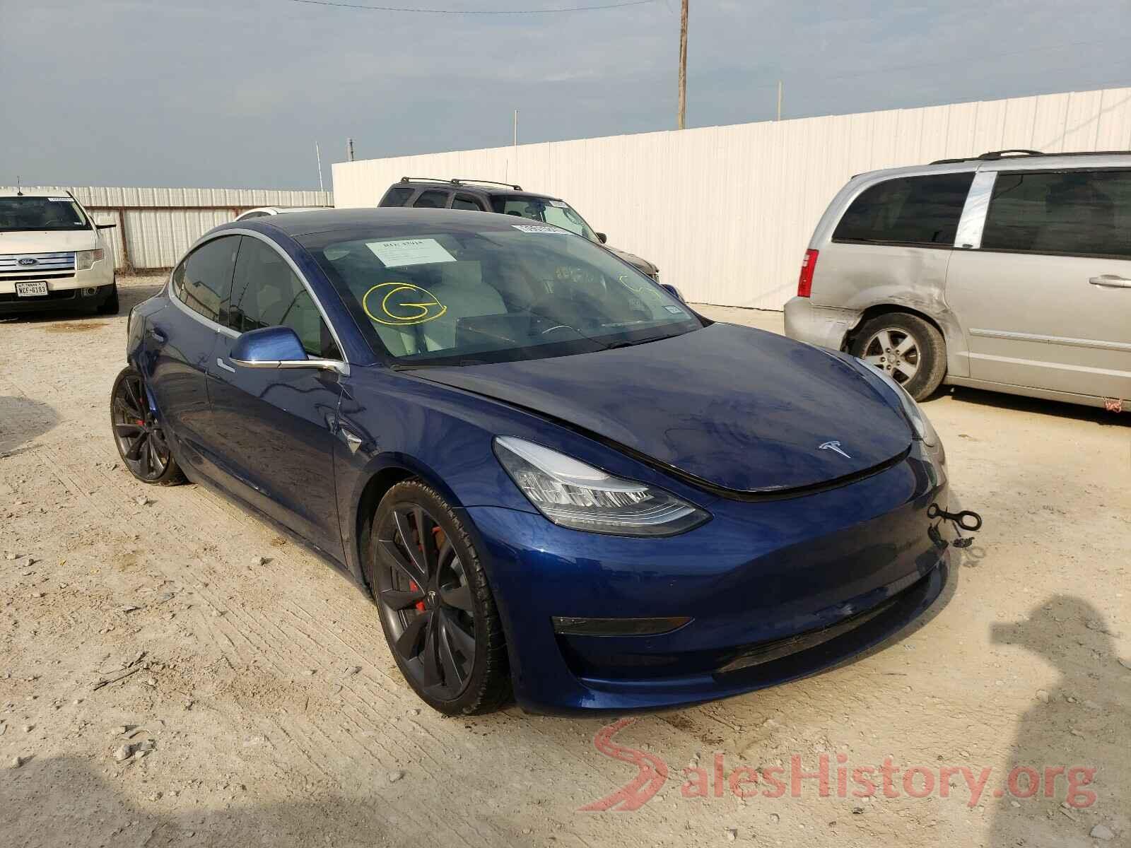 5YJ3E1EC7LF796470 2020 TESLA MODEL 3